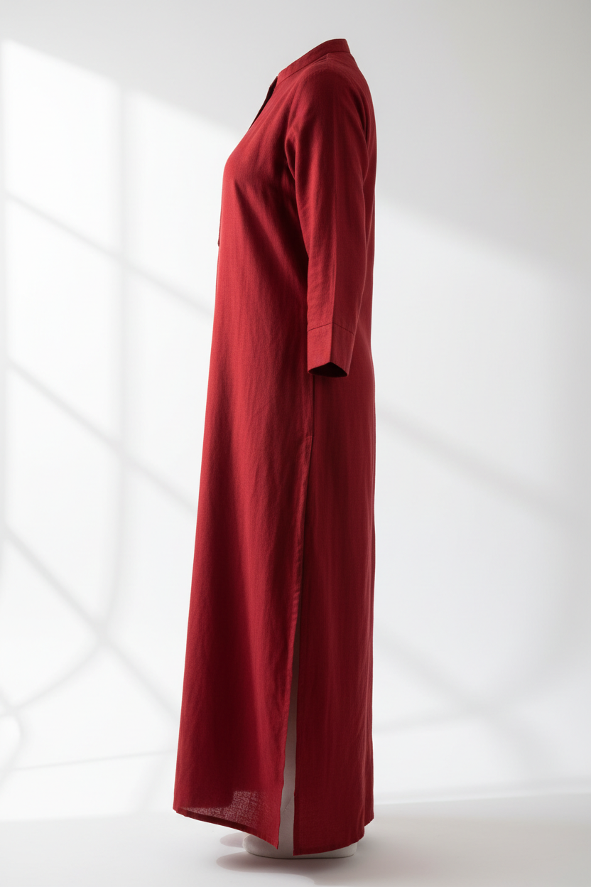 Red Kurtha - Side View