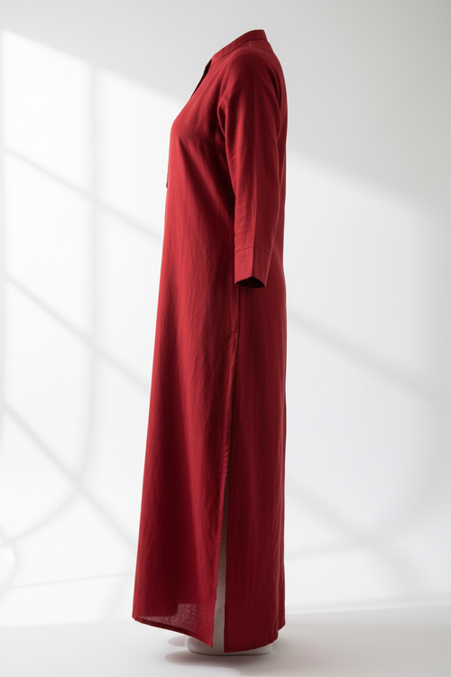 Red Kurtha - Side View